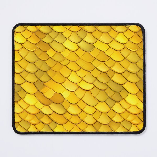 Item preview, Yellow Dragon Scale Pattern designed and sold by spookycutepeeps.