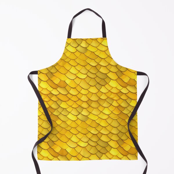Item preview, Yellow Dragon Scale Pattern designed and sold by spookycutepeeps.