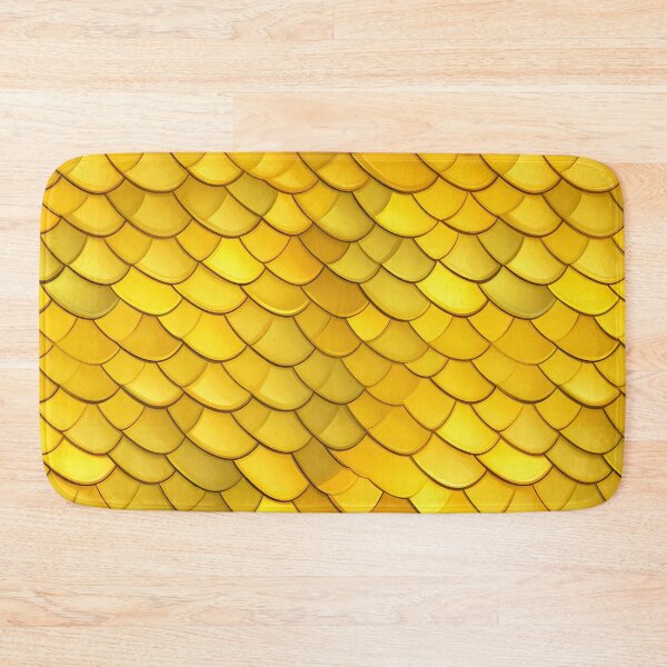 Item preview, Yellow Dragon Scale Pattern designed and sold by spookycutepeeps.