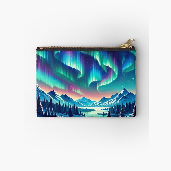 Item preview, Aurora Boreal Illustration designed and sold by unrealartwork.