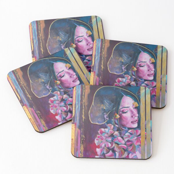Item preview, Portrait, woman, modern style, interiors, emotions, romance, painting designed and sold by MagdaKlosArt.