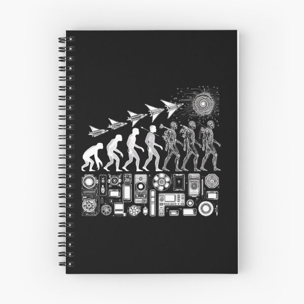 Item preview, Tech Evolution: Futuristic Black & White Outlines designed and sold by COPYCRAVE.