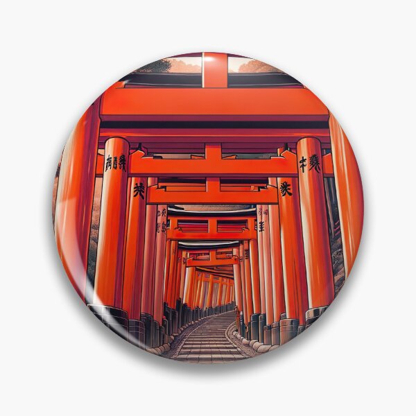 Item preview, Fushimi Inari Taisha Kyoto Temple designed and sold by unrealartwork.