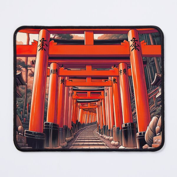 Item preview, Fushimi Inari Taisha Kyoto Temple designed and sold by unrealartwork.