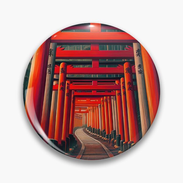 Item preview, Fushimi Inari Taisha Temple Japan Kyoto designed and sold by unrealartwork.