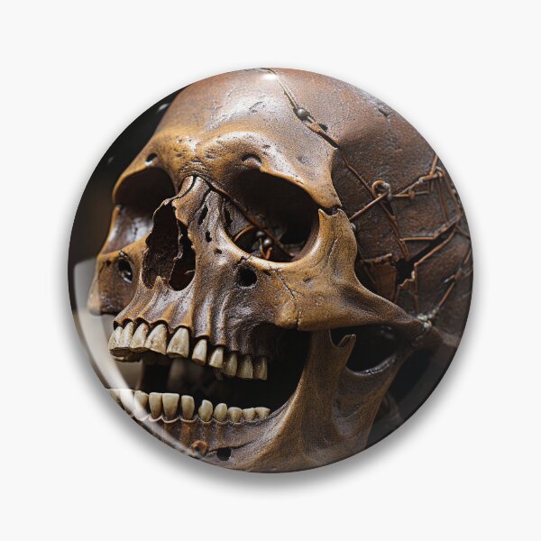Item preview, an Old Decrepit Skull  designed and sold by FireFXStudio.