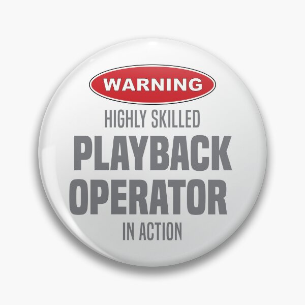 Item preview, Highly Skilled Playback Operator in Action designed and sold by NermilioDesigns.