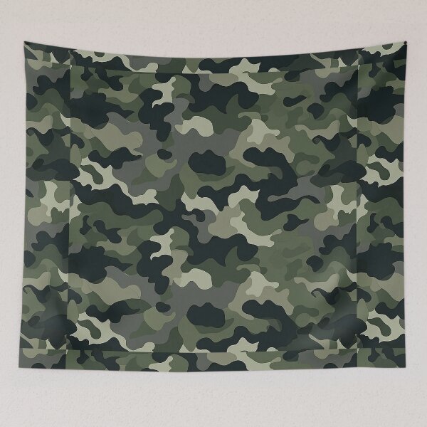 Item preview, Forest Camo 7 seamless pattern  designed and sold by Reichcorp.