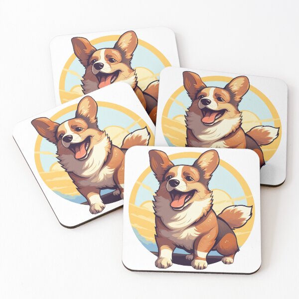 Item preview, Sunny Corgi Bliss designed and sold by PatentedPrints.