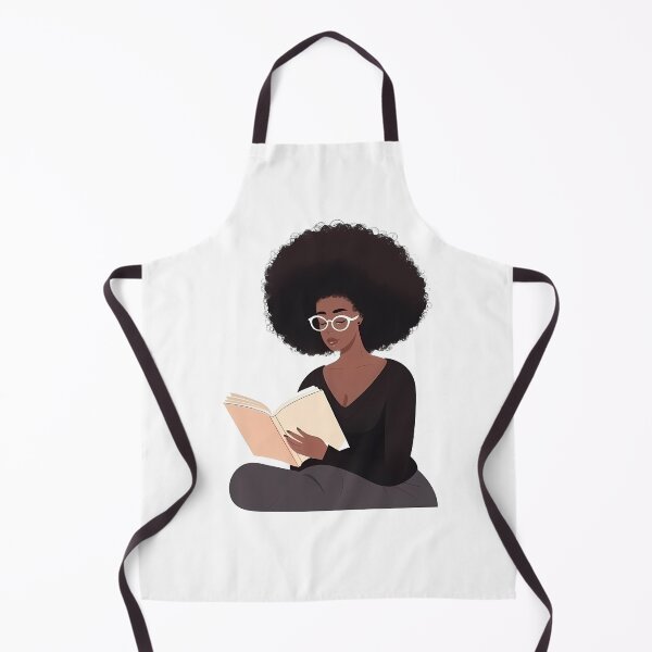 Item preview, Afro Woman Reading Book designed and sold by KD Merch.
