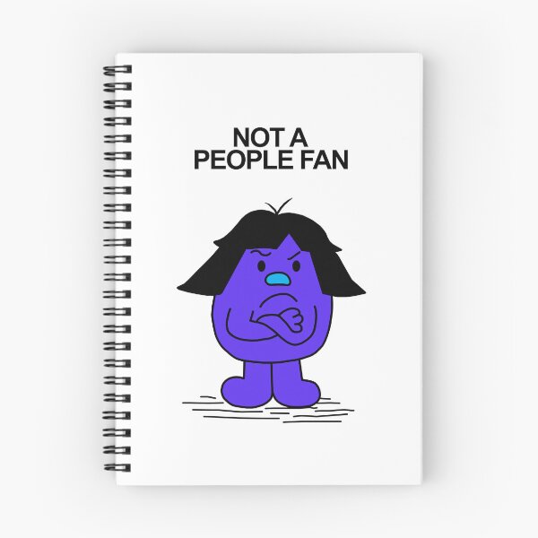 Item preview, Little Miss Not a People Fan designed and sold by Scat the cat.
