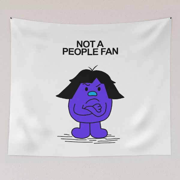 Item preview, Little Miss Not a People Fan designed and sold by Scat the cat.