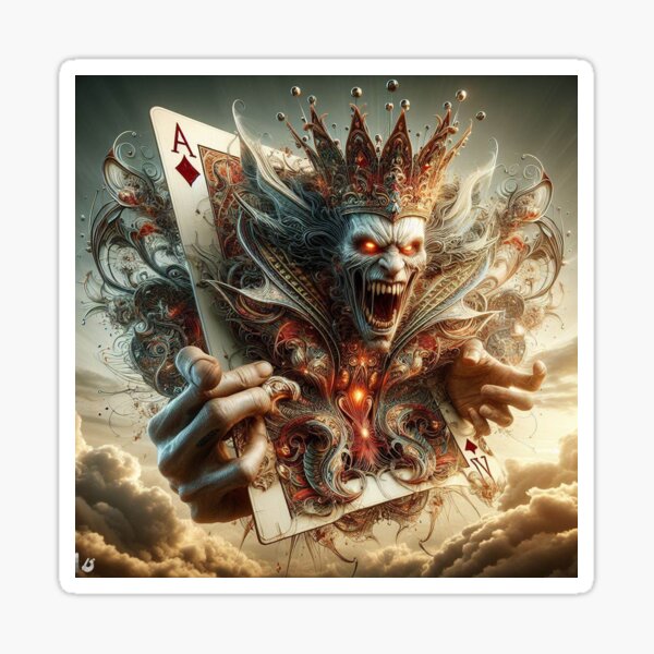 Ace of hearts Sticker