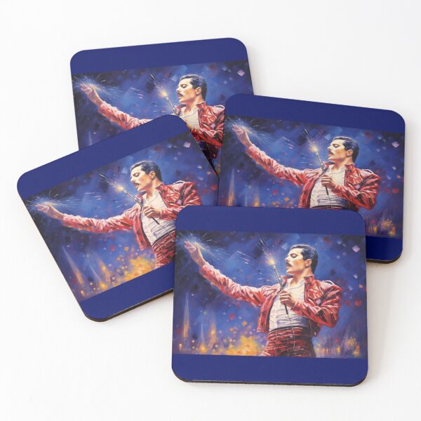Item preview, Freddie Mercury Red Jacket designed and sold by ReverseWorld.