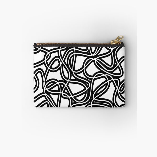 Item preview, Abstract geometric pattern - black and white. designed and sold by K.S ART.
