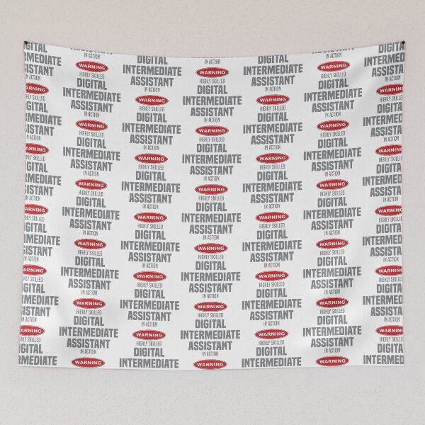 Item preview, Highly Skilled Digital Intermediate Assistant in Action designed and sold by NermilioDesigns.