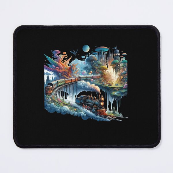 Item preview, "Fantastical Railway Journey" designed and sold by ChromaticBlend.