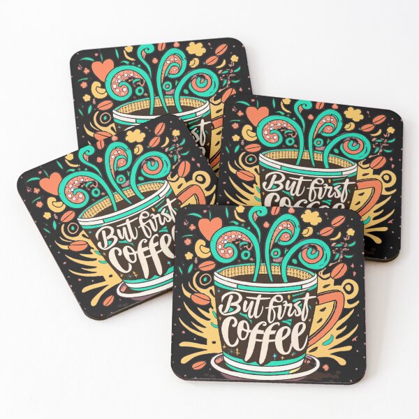 Item preview, But First Coffee designed and sold by MillenniumDrip.