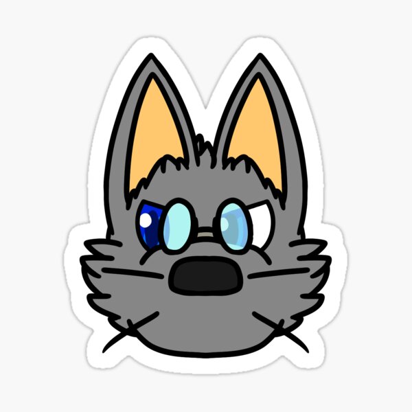 Nite Lopu Chibi Face Sticker