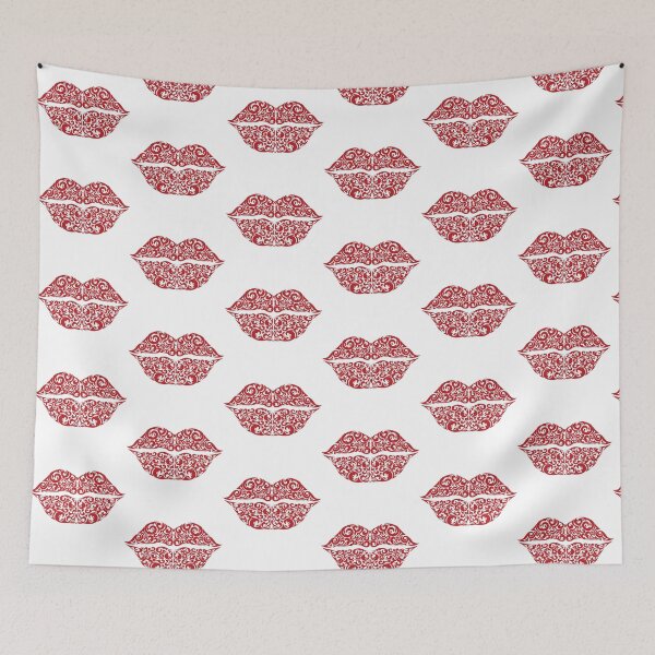Item preview, Beautiful red lips designed and sold by LionessLove.