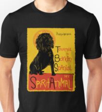 Funny Boykin Cute Dog Chat Noir Mashup Art Design Unisex T-Shirt