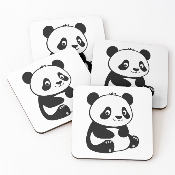 Item preview, Cute Panda in a playful stance designed and sold by MamikonarsRB.