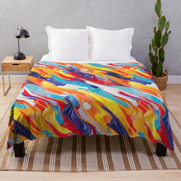 Item preview, Dance of Colors: A Vibrant, Multicolored Painted Masterpiece designed and sold by NeavesPhoto.