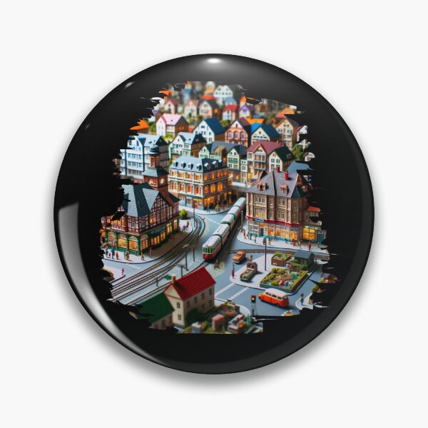 Item preview, "Model Metropolis: The Miniature City" designed and sold by ChromaticBlend.
