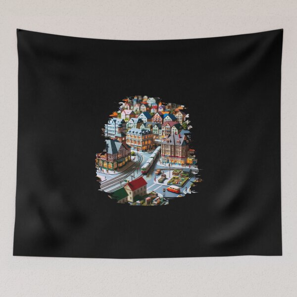 Item preview, "Model Metropolis: The Miniature City" designed and sold by ChromaticBlend.