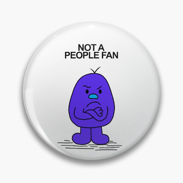 Item preview, Not a People Fan designed and sold by Scat the cat.