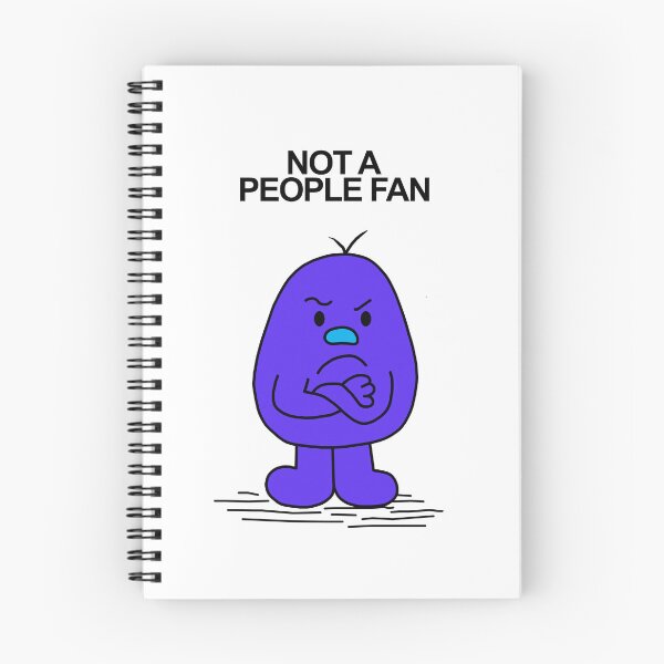 Item preview, Not a People Fan designed and sold by Scat the cat.