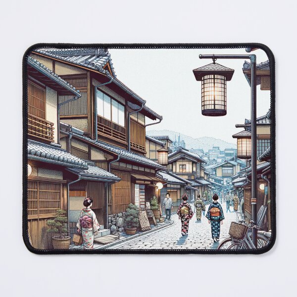 Item preview, Gion Street Kyoto Japan designed and sold by unrealartwork.