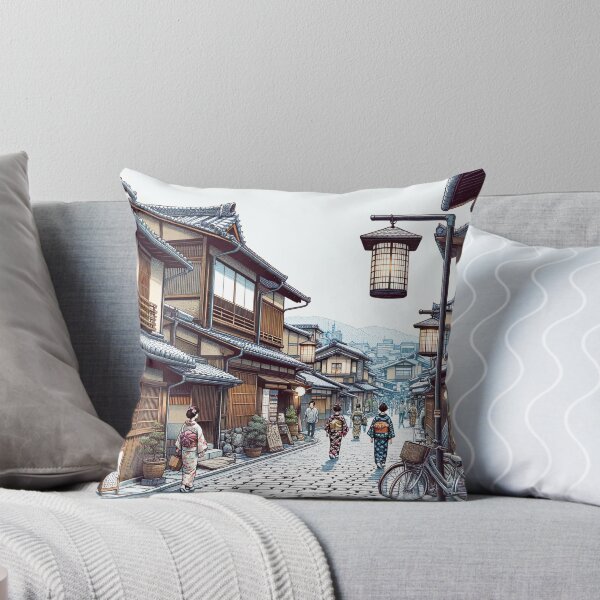 Item preview, Gion Street Kyoto Japan designed and sold by unrealartwork.