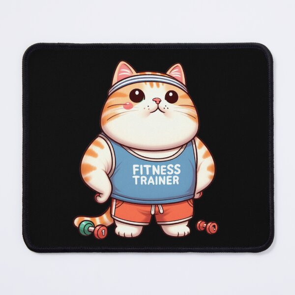 Item preview, Cat Fitness Trainer designed and sold by Azrora.