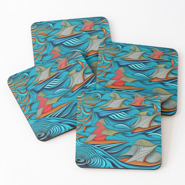 Item preview, Flotilla in stormy sea designed and sold by George Hutton Hunter.