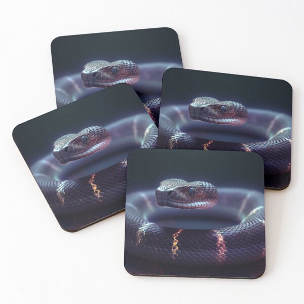 Item preview, Coastal Black Snake  designed and sold by FireFXStudio.