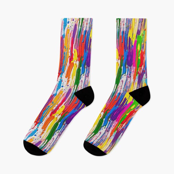 Item preview, Joyful Canvas Symphony: Bursting Painted Colors and Playful Expressions designed and sold by NeavesPhoto.