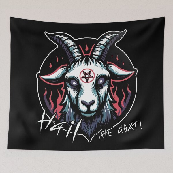 Item preview, Hail the Goat! designed and sold by shypixels.