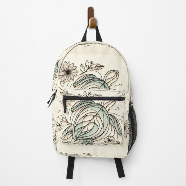 Item preview, Floral Turtle: Serenity of Nature designed and sold by E1Dorado.