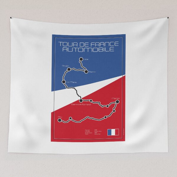 Item preview, Tour de France automobiles designed and sold by Theodor Decker.