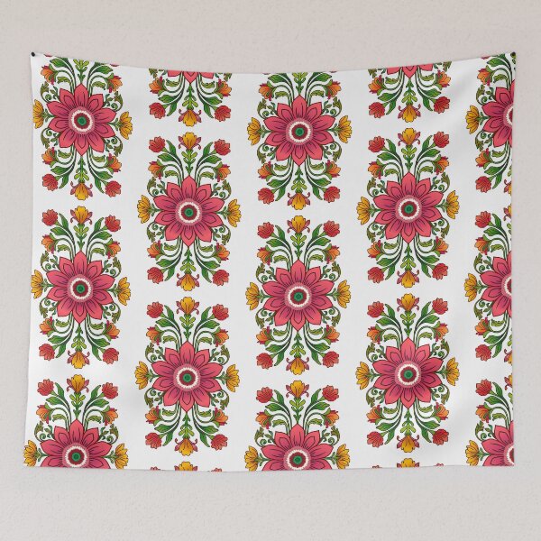 Item preview, Hungarian floral garden designed and sold by Charmy Design.