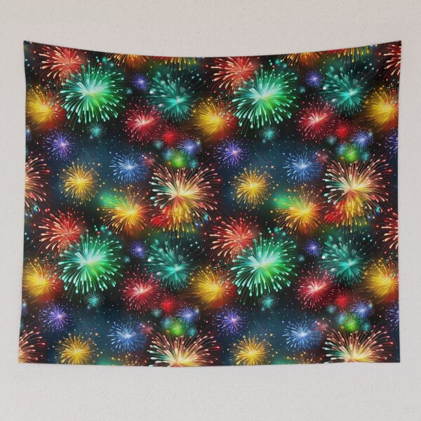 Item preview, Celestial Fireworks Delight: Digitally Enhanced Vibrancy designed and sold by NeavesPhoto.