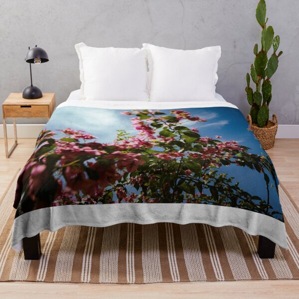 Item preview, Blossoming Pink Flowers Under Radiant Sunlight designed and sold by infinara.