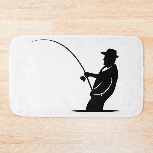 Item preview, Fishing in lakes fisherman FISHING symbol - fisherman designed and sold by AndreMi.