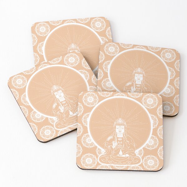 Item preview, Kuan Yin Sattva - Melon + Snow designed and sold by Irene Estelle.