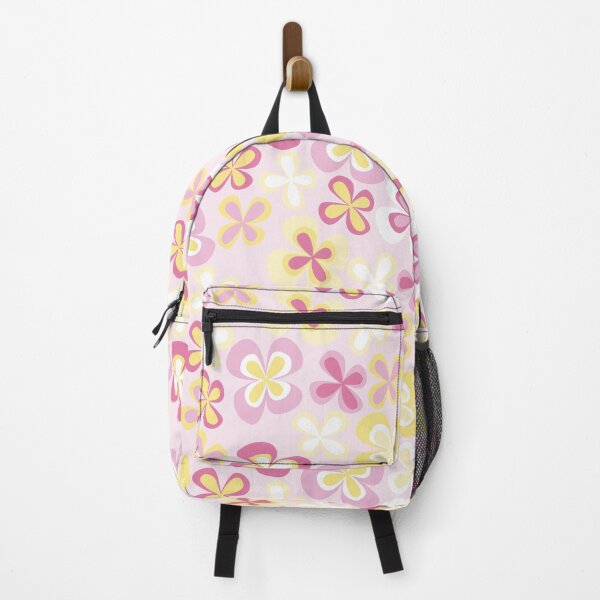 Item preview, Pastel Pink and Yellow 90s 2000s y2k Cute Flower Pattern designed and sold by blomastudios.