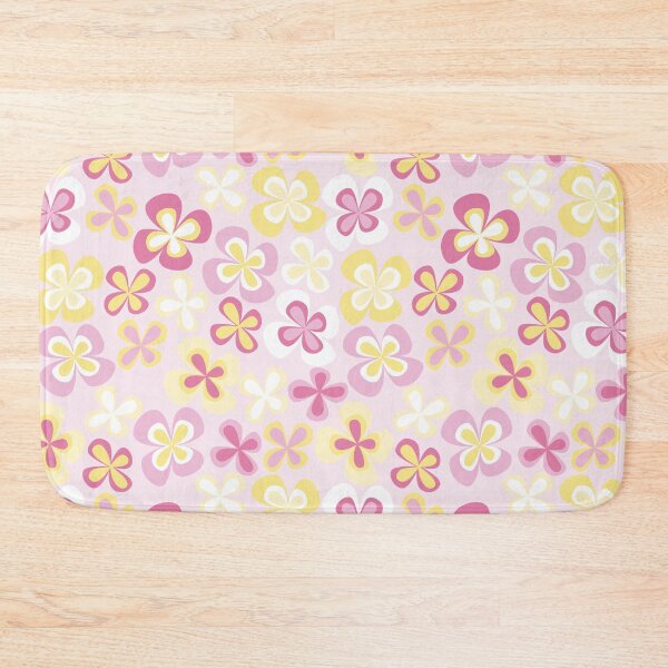 Item preview, Pastel Pink and Yellow 90s 2000s y2k Cute Flower Pattern designed and sold by blomastudios.