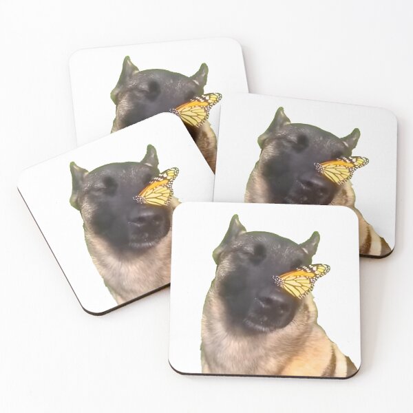 Item preview, I Have No Enemies | Butterfly & Dog | TikTok Meme designed and sold by Artlix Shop.