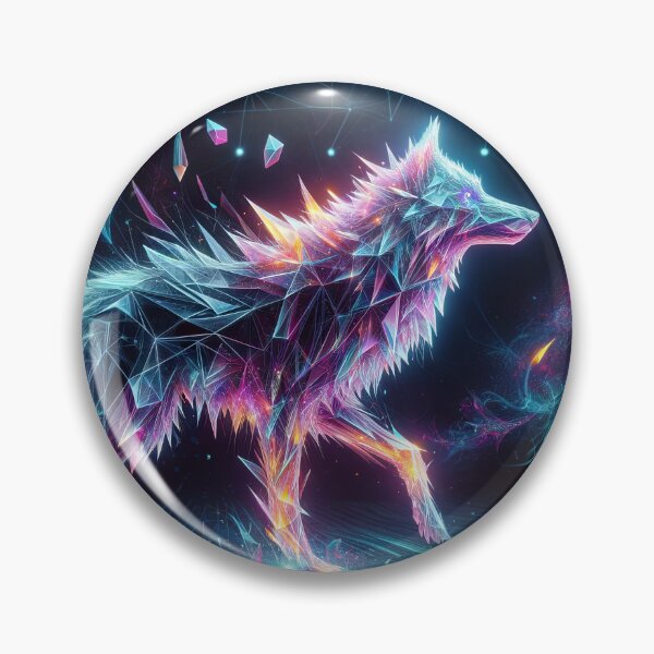 Item preview, Neon Timberwolf: Spirit of the Wilderness designed and sold by Nick Seidel.