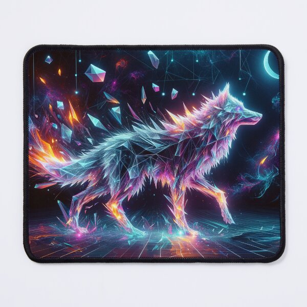 Item preview, Neon Timberwolf: Spirit of the Wilderness designed and sold by Nick Seidel.